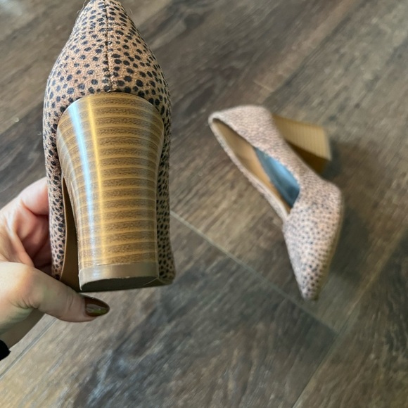 Maurice’s leopard print block heels - Picture 4 of 5